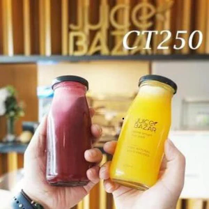 Chai thuỷ tinh BlingBox - CHAI THỦY TINH 250ML NẮP THIẾC VẶN