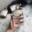 Chai thuỷ tinh BlingBox - Combo 5 Chai thủy tinh vuông dẹp 250ml nắp nhôm vặn đựng rượu, detox, nước hoa quả