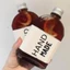 Chai thuỷ tinh BlingBox - Combo 5 Chai thủy tinh vuông dẹp 250ml nắp nhôm vặn đựng rượu, detox, nước hoa quả