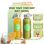 Chai thuỷ tinh BlingBox - Bình đựng nước thủy tinh, chai thủy tinh có dây xách 300ml,500ml