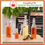 Chai thuỷ tinh BlingBox - Combo 6 Chai Thuỷ Tinh Nắp Kẹp 250ml, 500ml, 750ml 1000ml Đựng Nước Ép, Sinh Tố - Duonghieu67