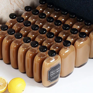 Chai thuỷ tinh BlingBox - Chai bầu dẹt thuỷ tinh các cỡ đựng cafe, nước ép các loại