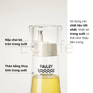 Chai thuỷ tinh BlingBox - Chai đựng dầu ăn, chai chiết dầu ăn nước tương nước mắm bằng thủy tinh dung tích nhỏ EC Life