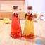 Chai thuỷ tinh BlingBox - Chai Thuỷ Tinh Kiểu Dáng Tam Giác Kèm Nắp Gỗ Hoặc Nắp Nhôm Vặn 350ML