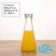 Chai thuỷ tinh BlingBox - Chai Thuỷ Tinh Kiểu Dáng Tam Giác Kèm Nắp Gỗ Hoặc Nắp Nhôm Vặn 350ML