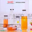 Chai thuỷ tinh BlingBox - [ Set 06 ] Chai Thủy Tinh CS Nắp Thiết 200ml , 250ml , 300ml | Tùy Chọn Dung Tích , Màu Nắp