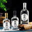 Chai thuỷ tinh BlingBox - Chai thủy tinh vodka tròn, dùng đựng rượu nhiều dung tích có tem trắng + màng bọc VK