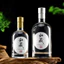 Chai thuỷ tinh BlingBox - Chai thủy tinh vodka tròn, dùng đựng rượu nhiều dung tích có tem trắng + màng bọc VK