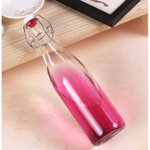 Chai thuỷ tinh BlingBox - Chai Thủy Tinh Nắp Cài Tròn Giara - 500ML