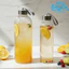 Chai thuỷ tinh BlingBox - Combo 3 Bình Thủy Tinh Detox Cao Cấp 300ml 500ml 1000ml - Bình Đựng Nước Ép Có Dây Xách Tiện