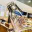 Chai thuỷ tinh BlingBox - Bình Detox Có Lõi Lọc - Tặng Kèm Túi Đựng, Nắp Uống Trà Tiện Lợi 750-1000-1500ml