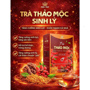 Trà Thảo Mộc Ba Kích Ngọc Cẩu Đông Trùng Chính Hãng Cao Cấp Hộp 30 Gói ✅ Trà tăng cường sinh lý nam chống xuất sớm