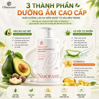 【Xả kho】Sữa dưỡng thể Vitamin E CNMOFAXIN, cấp nước, tăng độ đàn hồi da【26.12】
