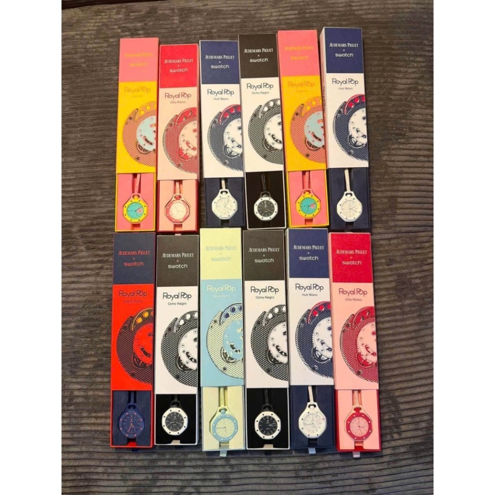 [FULL BOX] Đồng Hồ  Swatch x Audemars Piguet "Royal Pop