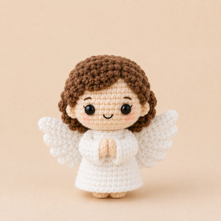 Móc Khóa Len Lendo Công Giáo Nữ Tu Thiên Thần Cha Xứ Chibi Handmade Crochet Quà Tặng