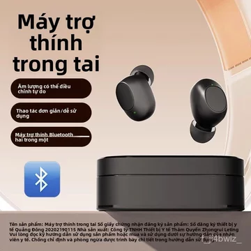 Máy trợ thính cao cấp dành cho người cao tuổi, máy trợ thính Bluetooth dành cho người khiếm thính, máy trợ thính vô hình