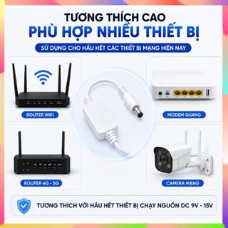Bộ Reset Router WiFi, Dây Khởi Động Tự Động Hẹn Giờ 24H Tắt Nguồn Reset lại