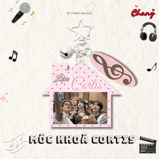 Móc khóa CORTIS ver 4 BY CHANG - MKVER4 ( không nhận in theo yêu cầu)