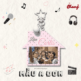 Móc khóa CORTIS ver 4 BY CHANG - MKVER4 ( không nhận in theo yêu cầu)