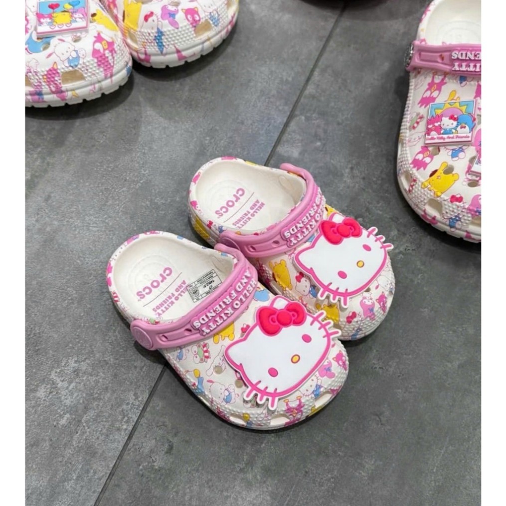 Dép Crocs Toddler Hello Kitty & Friends Pastel Classic