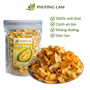Mít sấy vỡ Phương Lam,ăn giòn rụm, thơm ngon,không cám,mít vở to không vụn (Đặc Sản Đà Lạt)