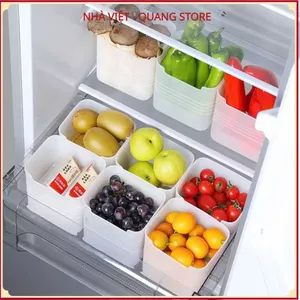 HỘP NHỰA GẮN CÁNH TỦ LẠNH TIẾT KIỆM DIỆN TÍCH - Hộp Đựng Đồ Ăn Đồ Dùng Gia Đình,Hộp Nhựa Đa Năng Đựng Đồ Ăn