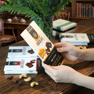 Socola Thanh Hạt Dinh Dưỡng 58% Cacao Belcholat Dark Chocolate Giòn Bùi Quà Tặng Cao Cấp