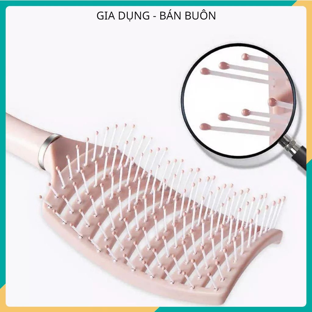 (COMBO 5) LƯỢC TẠO PHỒNG TÓC NHỰA ABS - Giúp Mái Tóc Gọn Gàng Tự Nhiên