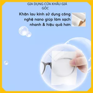 HỘP KHĂN LAU KÍNH HUY TƯỞNG CHỐNG BÁM HƠI NƯỚC - Giải Pháp Làm Sạch Hiệu Quả