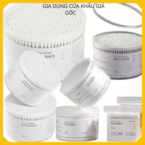 TĂM BÔNG NGOÁY TAI THÂN GỖ - Tiện Lợi Cho Vệ Sinh Cá Nhân Hằng Ngày
