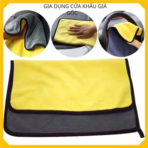 KHĂN LAU OTO ĐA NĂNG 30X30CM - Siêu Thấm Hút Lau Sạch Không Xơ Vải