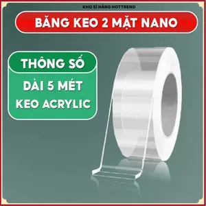 BĂNG KEO TRONG SUỐT SIÊU DÍNH - Chịu Lực Tốt Dễ Dàng Sử Dụng