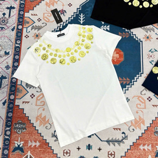 Áo Boy Phố Premium Cotton Phối Họa Tiết Hoa Văn Đồng Xu Ở Cổ Hàng Mới Về Sành Điệu, ÁO THUN NAM CÁO CẤP HÌNH THẬT 2026..