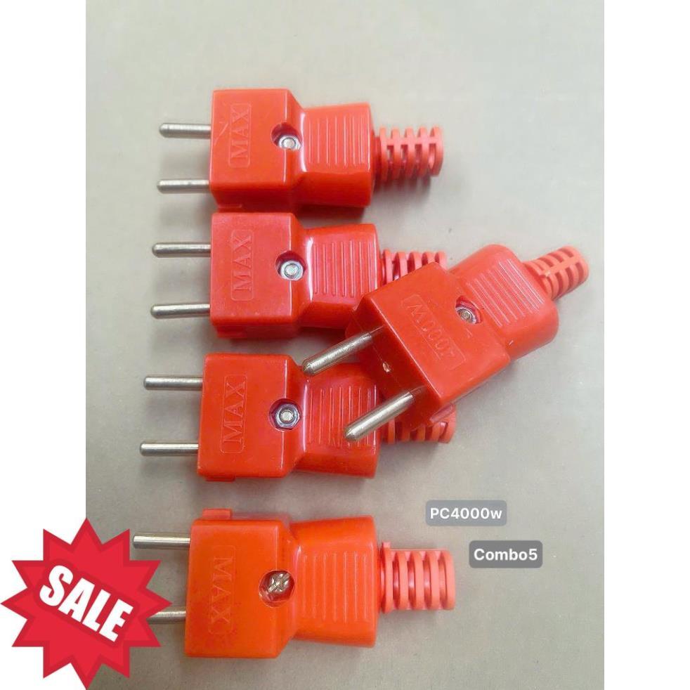 Combo 5, 10, 20, 30 phích cắm siêu chịu tải Vinamax 4000W Vinamax, Phích cắm công trình, Hàng chính hãng .