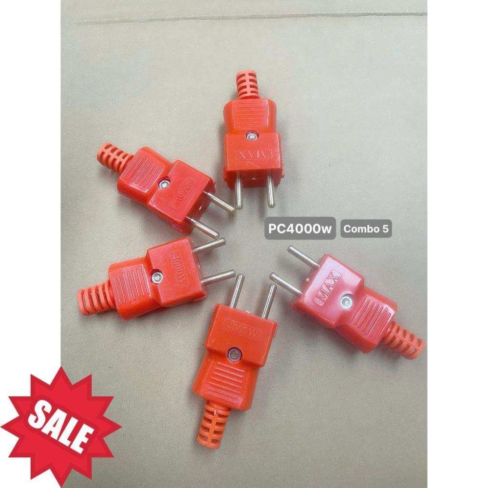 Combo 5, 10, 20, 30 phích cắm siêu chịu tải Vinamax 4000W Vinamax, Phích cắm công trình, Hàng chính hãng .