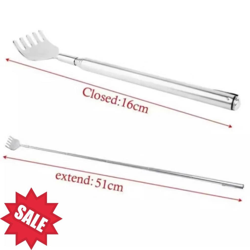 CÂY GÃI LƯNG INOX 304 RÚT GỌN KÉO DÀI ĐIỀU CHỈNH DÀI NGẮN .