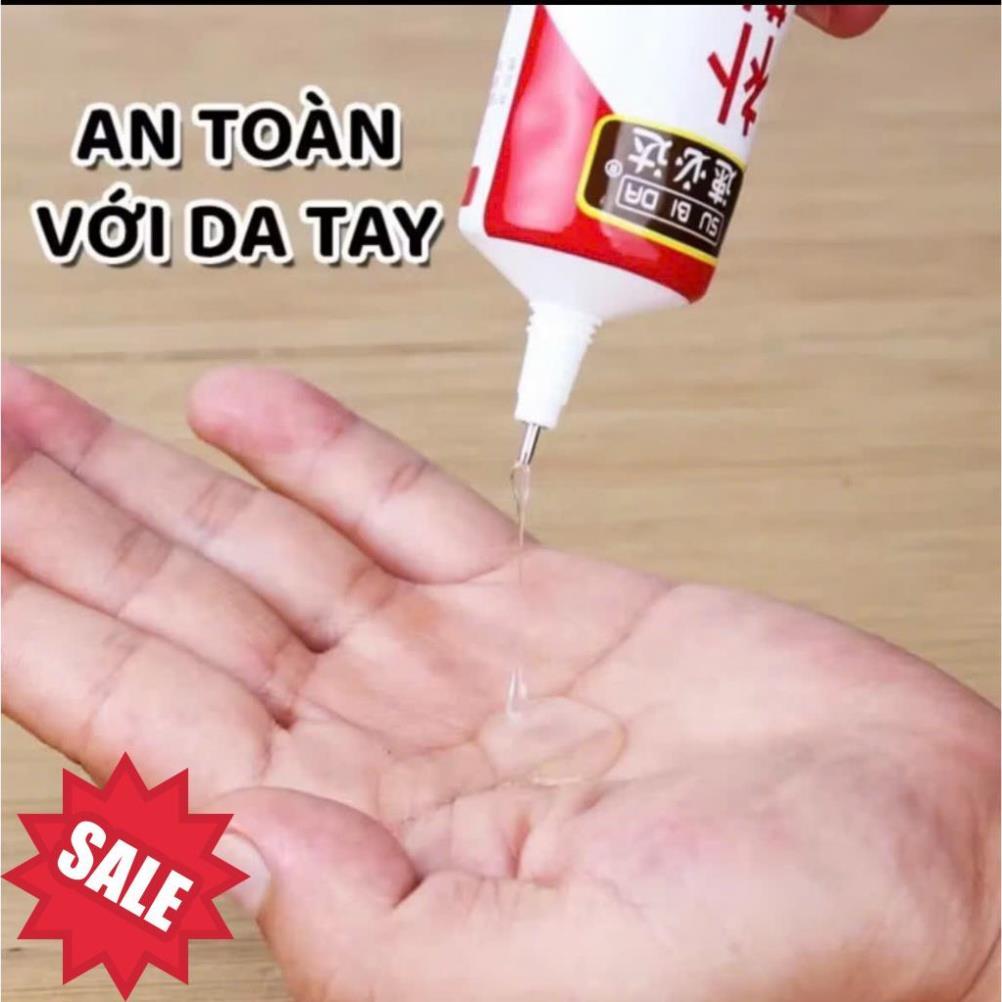 Keo Dán Giày Dép Keo Đa Năng Trong Suốt  Chống Nước Tốt Siêu Dính Chắc Chắn .