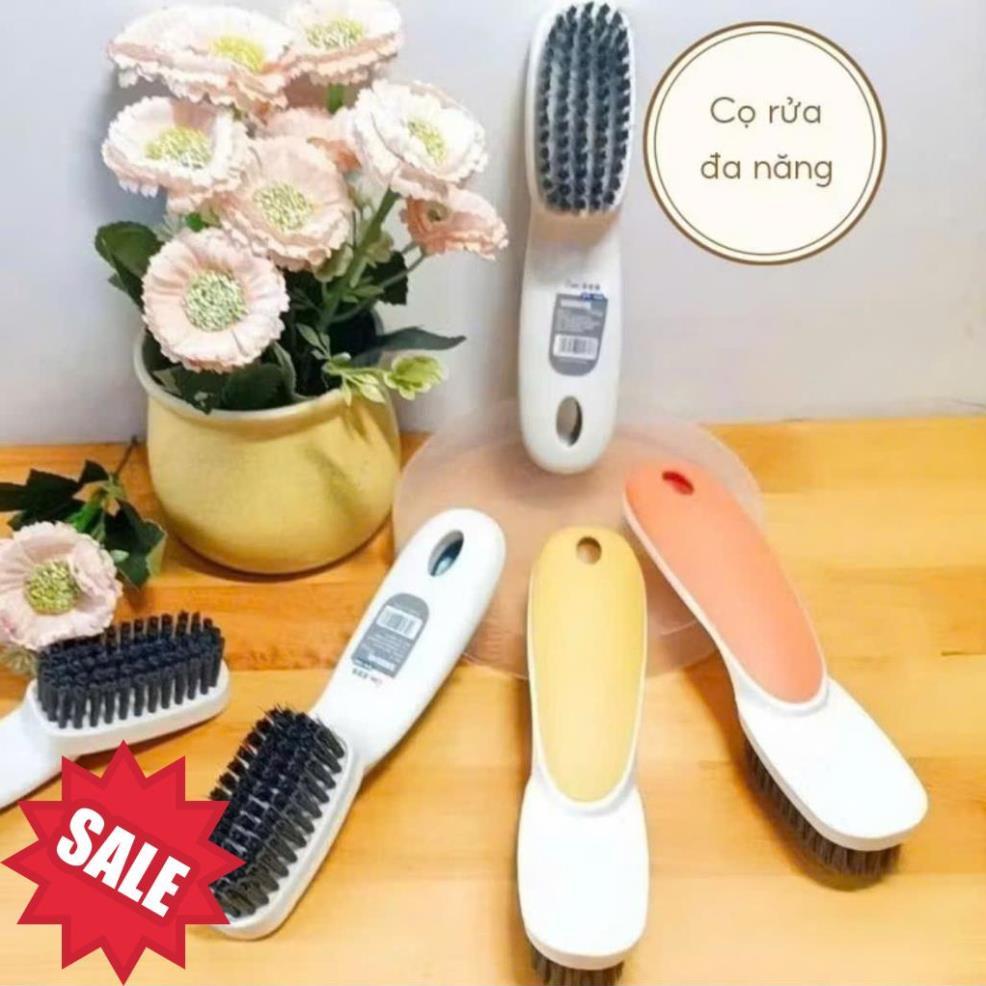 Bàn chải lung g,ù Bàn chải cọ giày mini làm sạch hiệu quả bụi bẩn .