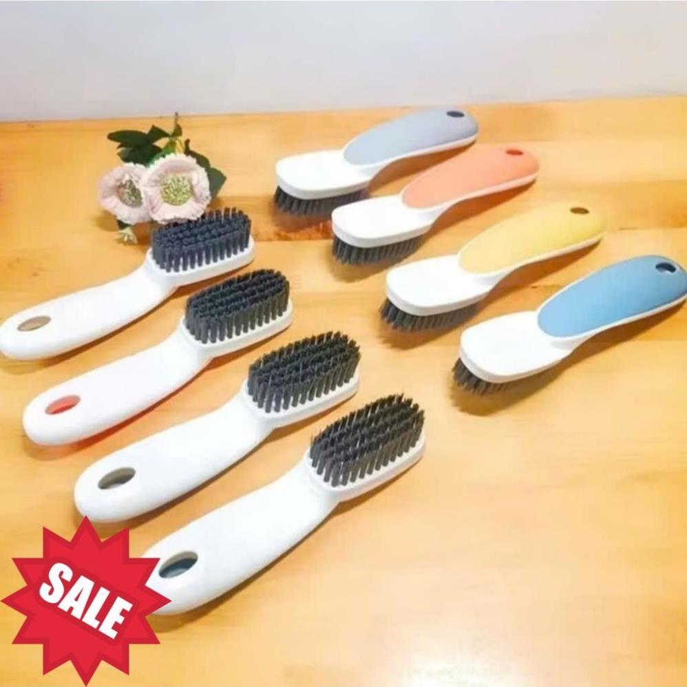 Bàn chải lung g,ù Bàn chải cọ giày mini làm sạch hiệu quả bụi bẩn .