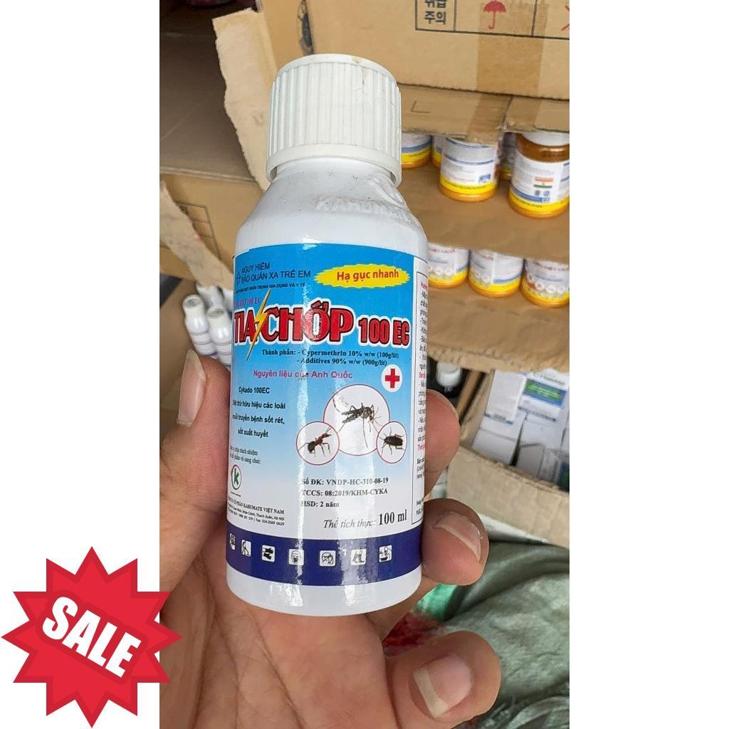 thuốc muỗi tia chớp phun -xịt trong nhàchai 100ml { bộy tế cấp phép sử dụng} .