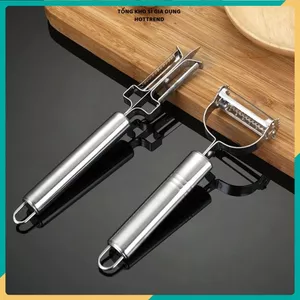 BỘ DAO BÀO RAU CỦ 5 MÓN - Dụng Cụ Gọt Vỏ Cắt Tỉa Rau Củ Quả Tiện Lợi, Dao Bào Đa Chức Năng
