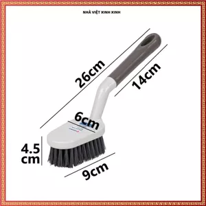 Bàn Chải Chà Sàn Vệ Sinh Có Tay CẦM NHỰA VIỆT NHẬT CHẤT LIỆU NHỰA LÔNG CỨNG