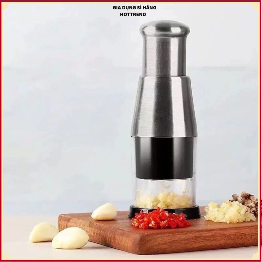 (COMBO 3) MÁY DẬP TỎI ỚT CHỐNG GỈ - Giúp Chế Biến Thực Phẩm Nhanh Hơn