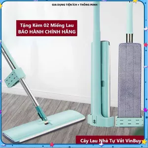 Cây lau nhà tự vắt thông minh, ĐẦU XOAY 360 CÂY LAU NHÀ TỰ VẮT THÔNG MINH, đầu xoay 360
