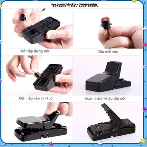 BẪY CHUỘT THÔNG MINH CAO CẤP, Thiết Kế Hiệu Quả, Dễ Sử Dụng, An Toàn Cho Gia Đình