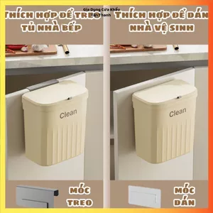 THÙNG RÁC TREO TƯỜNG THÔNG MINH - Thiết Kế Hiện Đại Tiện Ích