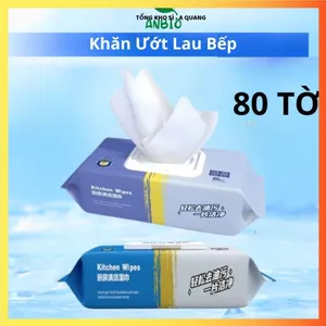 KHĂN ƯỚT LAU BẾP ĐA NĂNG - SẠCH NHANH CHỈ 1 LẦN LAU - TIẾT KIỆM THỜI GIAN