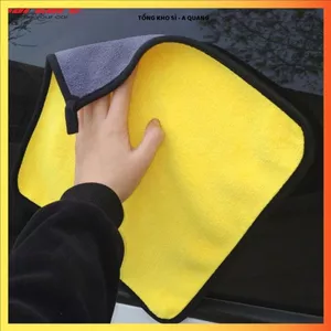 KHĂN LAU XE Ô TÔ 2 LỚP - GIẢI PHÁP CHĂM SÓC XE HIỆU QUẢ
