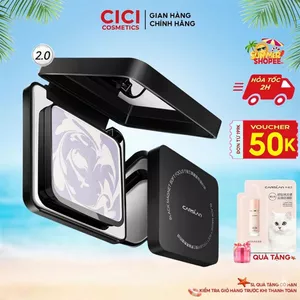 Phấn Phủ Nén Carslan Chống Nước Đi Biển Không Trôi Suốt Ngày Dài Kháng Mồ Hôi Mịn Lì Tự Nhiên