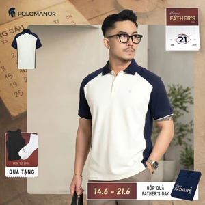[NEW T5] Áo polo nam cao cấp ALLI, vải cá sấu cotton interlock, thanh lịch - POLOMANOR